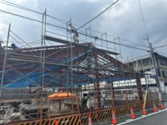 京都市内　ドラッグストア新築工事